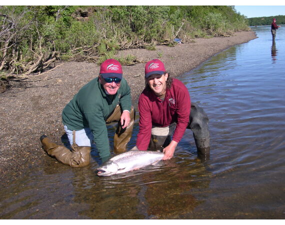 Alaska zalm kamp