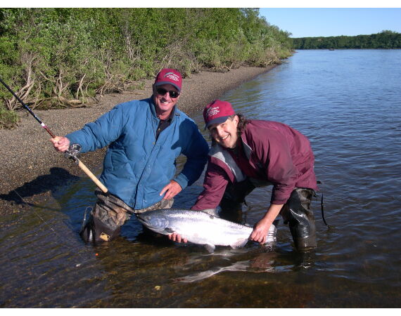 Alaska zalm kamp
