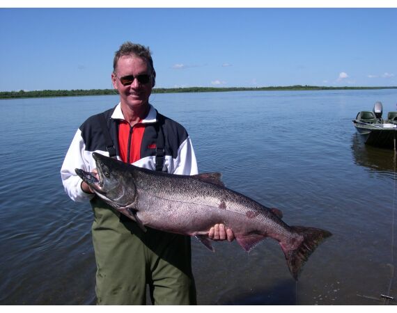 Alaska zalm kamp
