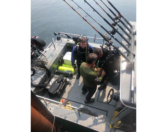 Beringzee, heilbot en zalm Alaska