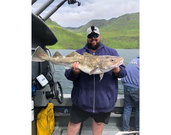 Beringzee, heilbot en zalm Alaska