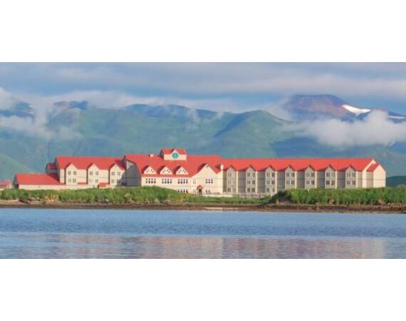 Beringzee, heilbot en zalm Alaska