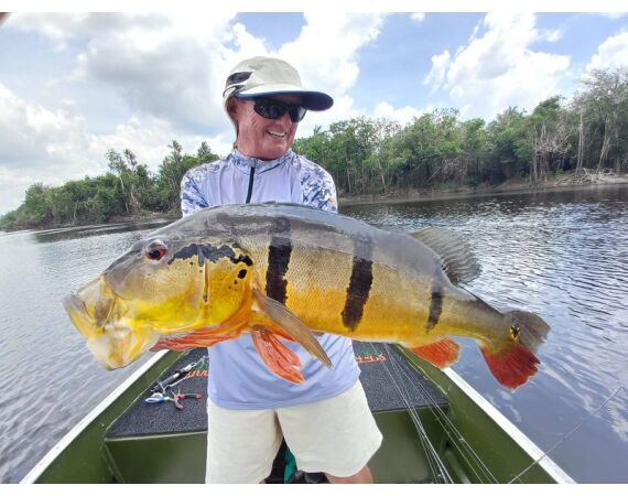 Peacock Bass Houseboat feb 27