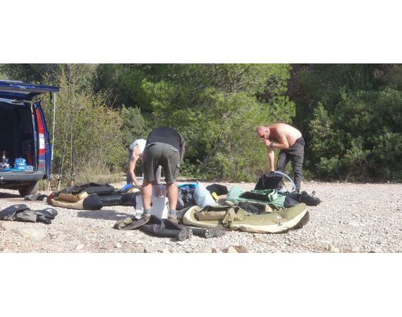 Spaanse bellyboat Black Bass